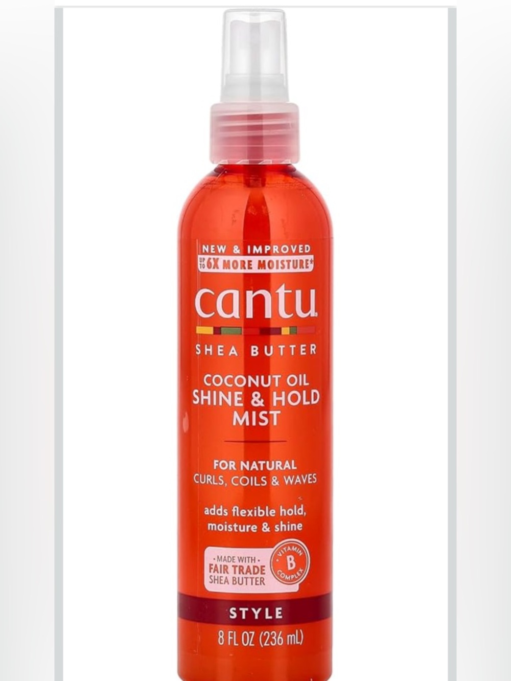 Shea Butter Coconut Oil Shine & Hold Mist
